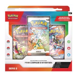 Pokémon Collezione Illustrazione Primi Compagni d'Avventura Serie 2 - ITA
