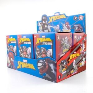 Blind Box Marvel Spider-Man - Hero Blind Box - Attack Series - Box da 6 pezzi intera