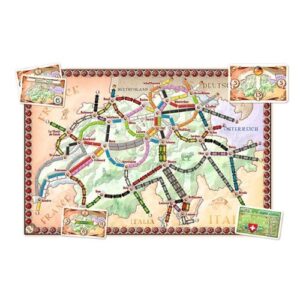 Ticket to Ride - India + Switzerland