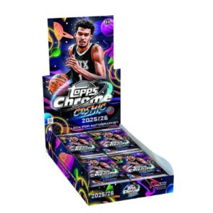 2025/26 Topps Chrome Basketball Hobby Box Cosmic