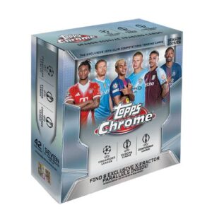 Topps® Chrome® UEFA Club Competitions 2025-26 - Mega Box