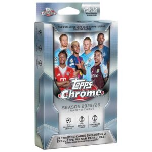 Topps® Chrome® UEFA Club Competitions 2025-26 da 15 carte