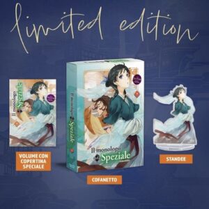 Il Monologo della Speziale Light Novel Vol.9 Limited Edition con Acrilico