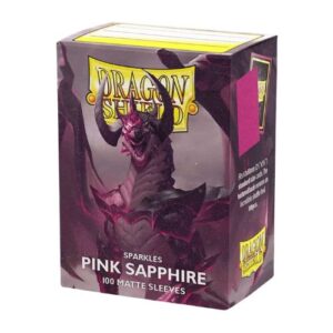 Matte Special edition - Pink Sapphire - (100) Dragon Shield
