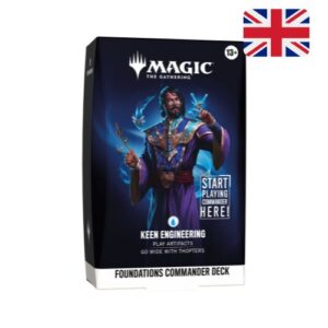 Keen Engineering Foundations Commander Deck ENG Magic the Gathering