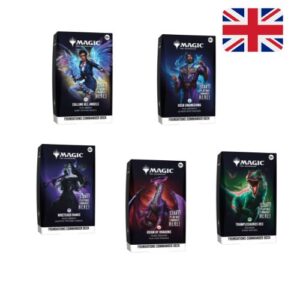 Foundations Commander Decks Display ENG Magic the Gathering (5 Mazzi)