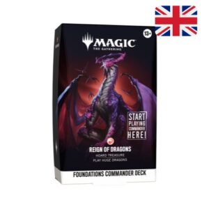 Reign of Dragons Foundations Commander Deck ENG Magic the Gathering