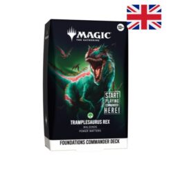 Tramplesaurus Rex Foundations Commander Deck ENG Magic the Gathering