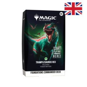 Tramplesaurus Rex Foundations Commander Deck ENG Magic the Gathering