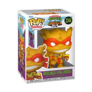 Funko POP! Comics: Teenage Mutant Ninja Turtles X Godzilla: Michelangelo x King Ghidorah 2344
