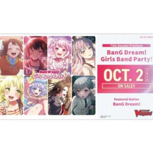 Booster Box Vanguard BanG Dream! Girls Band Party! (10 buste) - ENG