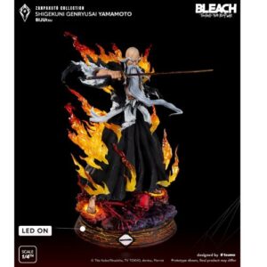 Shigekuni Genryusai Yamamoto Figure HQS Bleach Limited Edition - 54 cm - Tsume Art