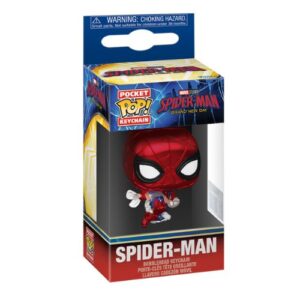Funko POP! Keychain: Spider-Man: Brand New Day - Spider-Man (Metallic)