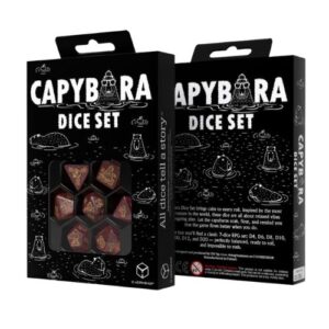 Set Dadi - Capybara - Chillo - Q-Workshop