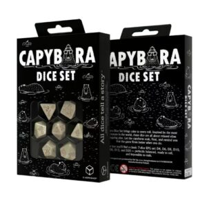 Set Dadi - Capybara - Sleepie - Q-Workshop