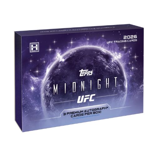 2026 Topps Midnight UFC - Box da un Pacchetto da 7 Carte