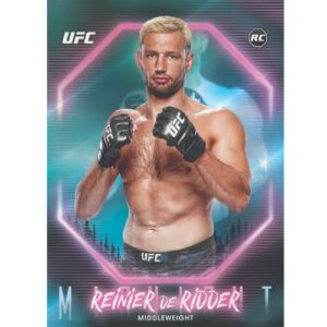 2026 Topps Midnight UFC - Box da un Pacchetto da 7 Carte