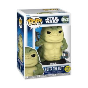 Funko POP! Star Wars: Rotta the Hutt 843 Glows in the Dark