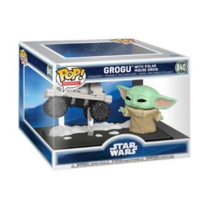 Funko POP! Moment: Star Wars - Grogu with Polar Mouse Droid 840