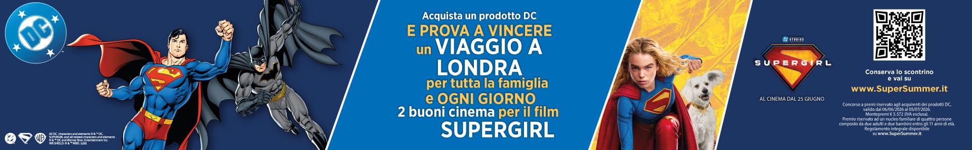 DC Super Summer - Concorso Warner Bros