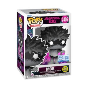 Funko POP! Animation: Mob Psycho 100 - Mob 2406 Glow in the Dark Esclusiva il Covo del Nerd