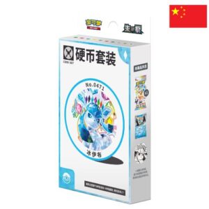 Pokémon TGC Chinese – TCG Terastal Glaceon Coin Sets - CHN
