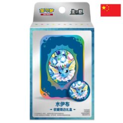 Pokémon TGC Chinese – TCG Terastal Vaporeon Badge Set - CHN