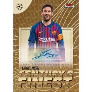 Topps Finest UEFA Champions League 2025-26 - Hobby Box