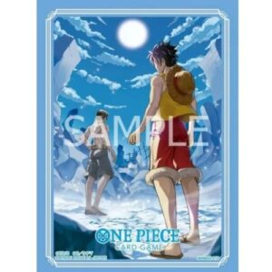 Standard Luffy & Ace One Piece Card Game Official Sleeve (70 Sleeves)