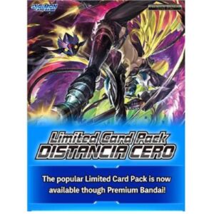 Digimon Card Game Limited Card Pack Distancia Cero LM-09
