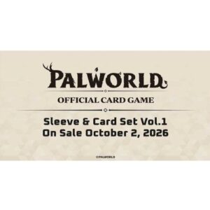 Palworld Card Game Sleeve & Card Set Vol.1 SS01
