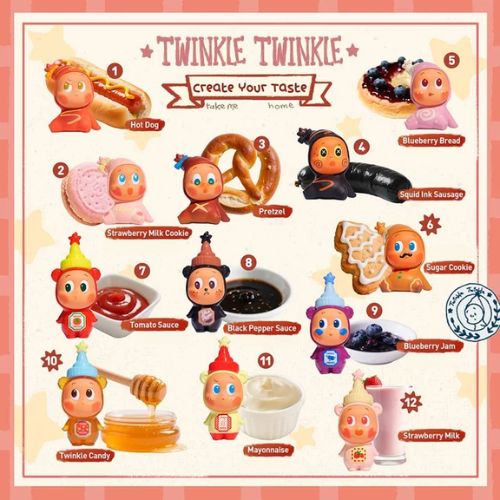 Twinkle Twinkle Create Your Taste Series Figures Blind Box - Pop Mart