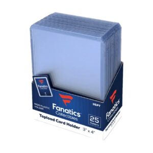 Fanatics Collectibles 35pt 3x4 Top Loaders - 35 Count