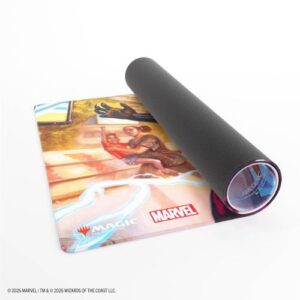 Magic: The Gathering Marvel Super Heroes Shiny Playmat - Striking Black Panther - Gamegenic