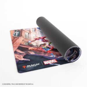 Magic: The Gathering Marvel Super Heroes Shiny Playmat - Marvel Super Heroes - Gamegenic