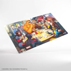 Magic: The Gathering Marvel Super Heroes Prime Playmat - Heroic Feast - Gamegenic