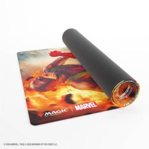 Magic: The Gathering Marvel Super Heroes Prime Playmat - Cap America, Super-Soldier - Gamegenic