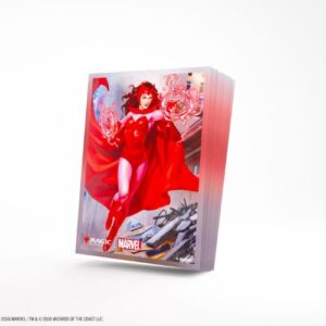 Art Sleeves The Scarlet Witch, Marvel Super Heroes Magic The Gathering - Gamegenic