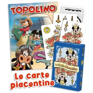 Topolino 3598 Con Carte piacentine di Enrico Faccini