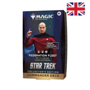 Federation Fleet Collector's Star Trek Commander Deck ENG Magic the Gathering