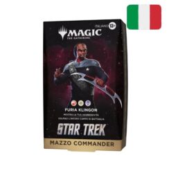 Furia Klingon Star Trek Commander Deck ITA Magic the Gathering