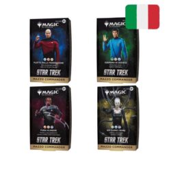 Star Trek Commander ITA Deck Display Magic the Gathering (4 Mazzi)