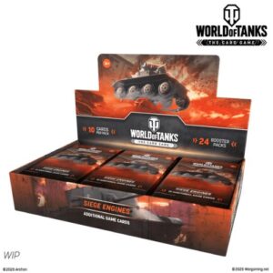 Booster Display: Siege Engines - World of Tanks: The Card Game
