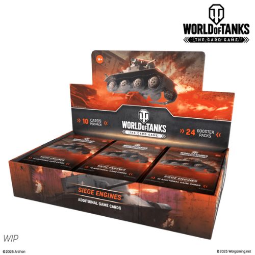 Booster Display: Siege Engines - World of Tanks: The Card Game