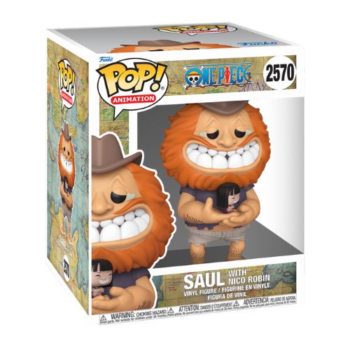 Funko POP! Animation Super: One Piece - Saul with Nico Robin 2570