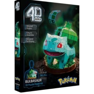 Puzzle 3D Bulbasaur 4D Build