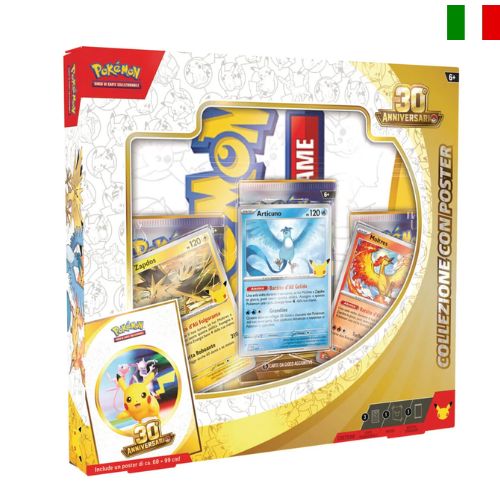 Pokemon 30° Anniversario - Collezione con Poster ITA
