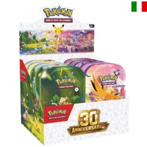 Pokemon 30th Mini Tins set completo ITA
