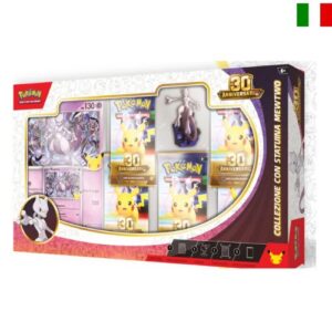 Pokemon 30° Anniversario - Collezione con Statuina Mewtwo ITA