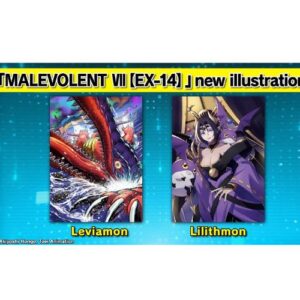 Digimon Card Game EX-14 Box di bustine Malevolent VII